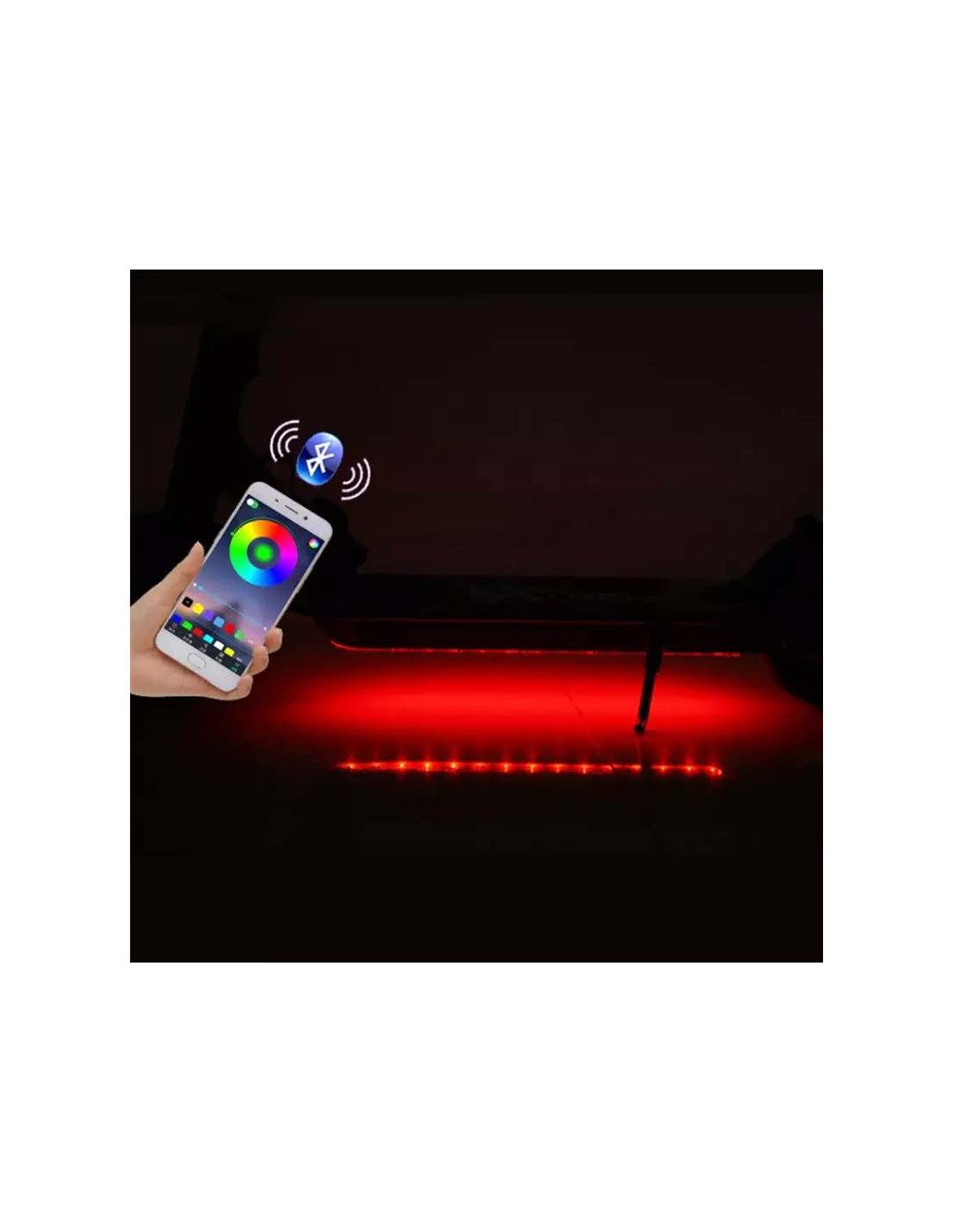 Luz trasera Xiaomi Mijia M365 Patinete Electrico Luz Blanca Roja Azul –  theStock®
